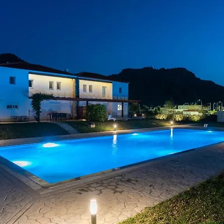 Villa Christalia Kolymbia Esterno foto